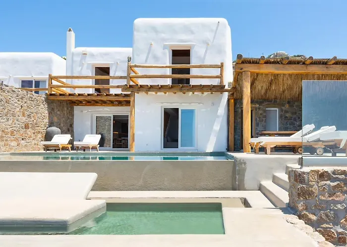 Feriehus Ria Mar & By Live&travel Houlakia (Mykonos)